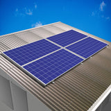 Metal Roof Solar Panel Kit – Quad 1200 Watt