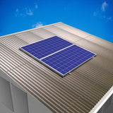 selfPV Duo solar kit installed on corrugated steel roof